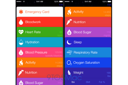 В iOS 8 отыскали приложение про здоровье