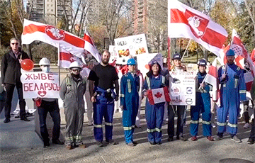 Рабочие из Канады обратились к белорусским коллегам