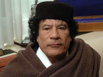 Самолет Каддафи заметили на подлете к Египту