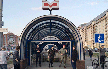 В Минске по первой ветке метро поезда ходят лишь до «Московской»