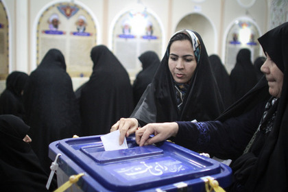 Объявлены первые результаты выборов в Иране