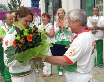 Чествование медалистов лондонской Паралимпиады прошло в Министерстве спорта и туризма Беларуси