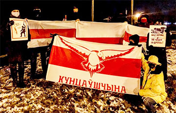 Минчане вышли на вечерний протест