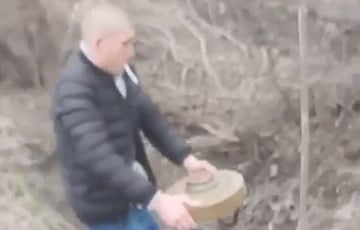 В Бердянск обычный украинец голыми руками разминировал мост