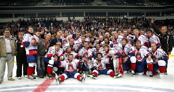 Жлобинский "Металлург" одержал шестую победу подряд в чемпионате Беларуси по хоккею