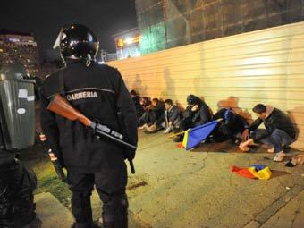 Во время беспорядков в Румынии пострадали более 30 человек