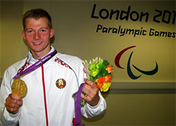 Белорус Игорь Бокий завоевал золотую медаль на Паралимпиаде