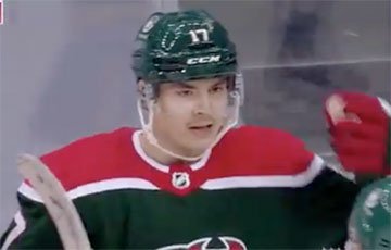 Егор Шарангович забросил очередную шайбу в НХЛ, его команда победила