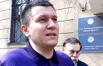 Жители Бреста требуют освободить Дмитрия Бекалюка