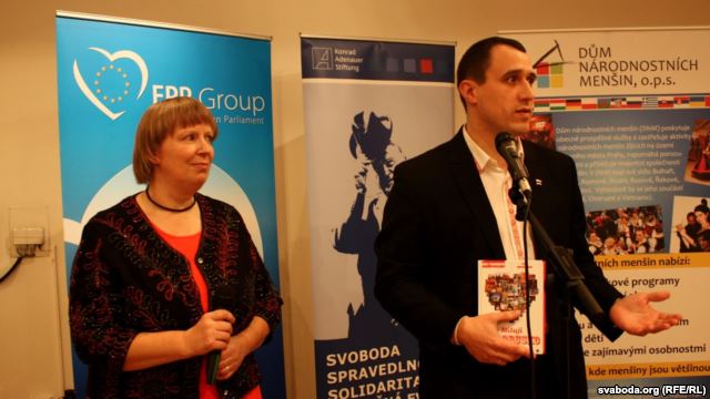 Павел Северинец представил свою книгу в Праге
