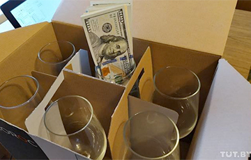 Минчанка продала коробку с бокалами, забыв, что спрятала в ней $13 тысяч