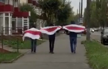 Жители Барановичей вышли на протестный марш