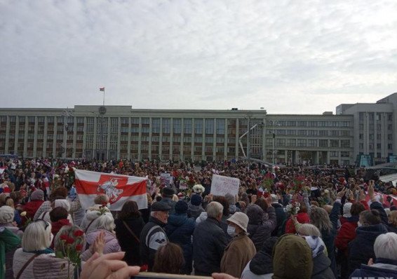 Более 100 человек задержаны в Беларуси в понедельник на акциях протеста