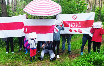 Минский Восток вышел на акцию солидарности с героями Беларуси