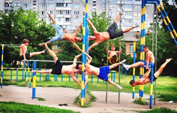 В Минске открыли наибольшую в Беларуси площадку для Street Workout