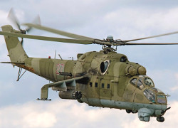 Два российских вертолета Ми-24 нарушили границу Украины