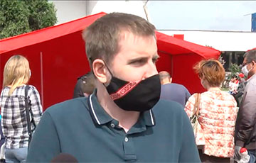 Минчанин: Мы зашли на Комаровку за черешней и оставить подписи за хороших кандидатов