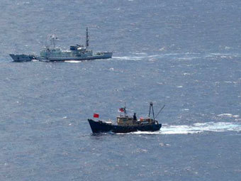 Китай отправил патрульные корабли к спорным островам