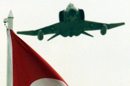 Четыре пилота погибли в Турции во время учений