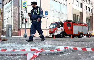 В офисном здании в центре Москвы произошел взрыв