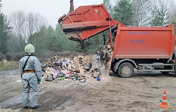 В Минске обнаружили мусоровоз с радиоактивным йодом