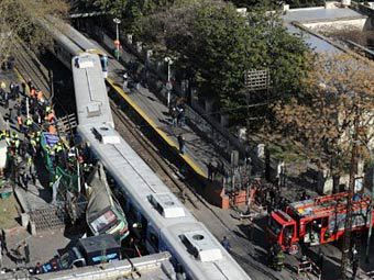 В железнодорожной катастрофе в Аргентине пострадали 160 человек