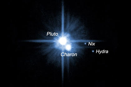 НАСА показало видео вращающихся Плутона и Харона