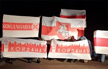 Партизаны Койданова вышли на вечернюю акцию протеста