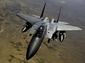 На Ближнем Востоке разбился американский F-15
