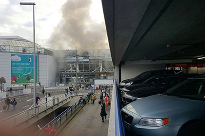 В аэропорту Брюсселя произошли два взрыва