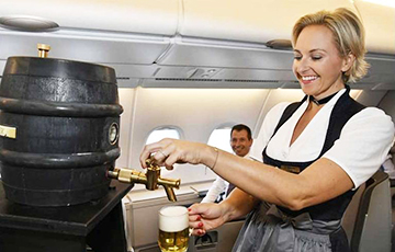Lufthansa угощает пассажиров пивом в честь Октоберфеста