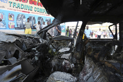 Около здания парламента Сомали взорвался автомобиль