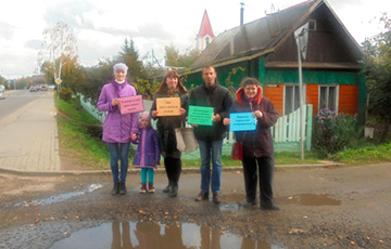 Оршанские активисты «потроллили» местных дорожников