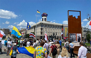 В Киеве проходит Марш солидарности с белорусами