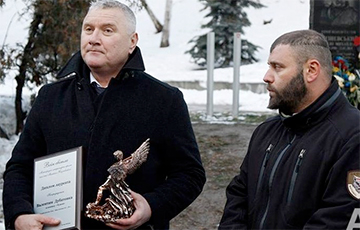 Гродненцу в Киеве вручили премию «Воин Света»