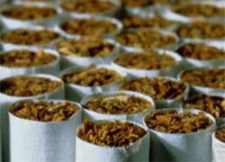 На Немане найден плот с 187 тысячами пачек сигарет