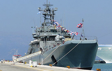 В Крыму сломался российский большой десантный корабль «Цезарь Куников»