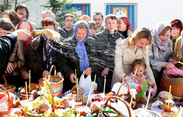 Пасхальные богослужения в православных храмах Минска