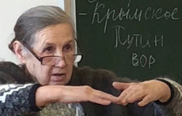 «В CCCР был бы расстрел!»: в РФ школьников отчитали за надпись «Путин – вор»