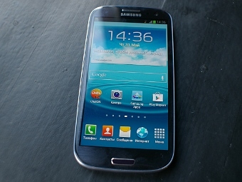 В России начались продажи смартфона Samsung Galaxy S III