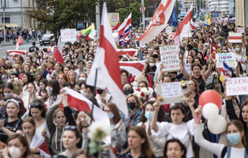 Женский марш мира в Минске: сильные кадры