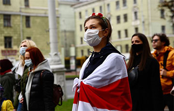 Женский марш в Минске в ярких фотографиях