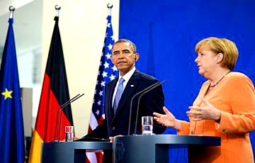 Обама и Меркель: Cанкции против России не отменим