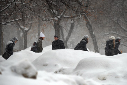 В Болгарии из-за сильных морозов погибли четыре человека