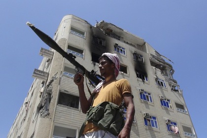 Коалиция нанесла удар по дому бывшего президента Йемена