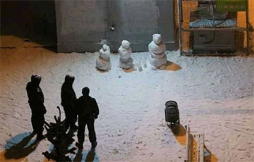 Снеговики с Площади Перемен повергли в ступор карателей