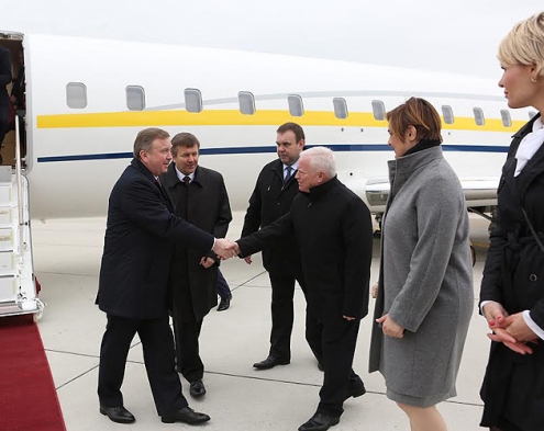 Кобяков прибыл с официальным визитом в Словакию
