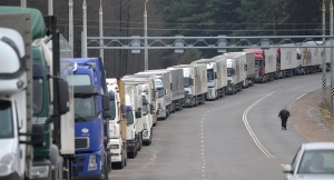 Из Беларуси не могут выехать более 1500 большегрузов