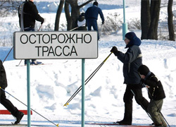 «Минская лыжня-2012» : покатушки под конвоем