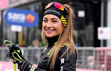 Итальянская биатлонистка Доротея Вирер передала новогодние пожелания белорусам